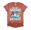 Did You Gnome It's My Birthday Gnomies Party Gnome Lover T-Shirt