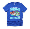 Did You Gnome It's My Birthday Gnomies Party Gnome Lover T-Shirt