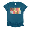 Bionic Woman Shirt / Get Well Soon Gifts For Women / Knee Hip Back Leg Replacement Tshirt - Unisex T-Shirt XS - 4XL
