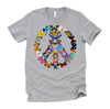 Peace Sign Butterflies 60's Retro Design World 70s Hippie T-Shirt