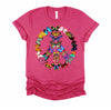 Peace Sign Butterflies 60's Retro Design World 70s Hippie T-Shirt
