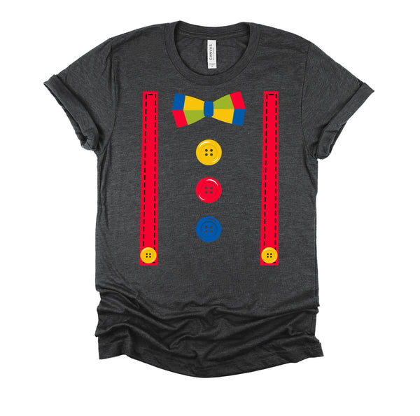 Clown Circus Carnival Costume Birthday Theme Kids Party T-Shirt