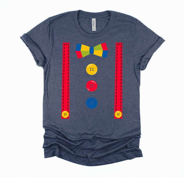 Clown Circus Carnival Costume Birthday Theme Kids Party T-Shirt