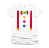 Clown Circus Carnival Costume Birthday Theme Kids Party T-Shirt