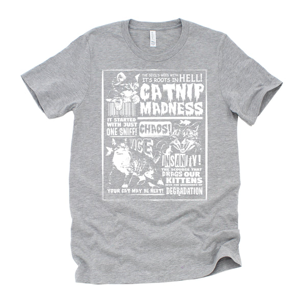 Catnip Madness Cute Kitten Cat Lover Gift for Cat Owners T-Shirt