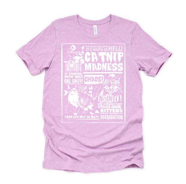 Catnip Madness Cute Kitten Cat Lover Gift for Cat Owners T-Shirt