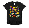 Colorful Cute Hot Air Balloon Ride Vacation Flying Balloons T-Shirt