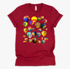 Colorful Cute Hot Air Balloon Ride Vacation Flying Balloons T-Shirt