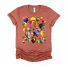 Colorful Cute Hot Air Balloon Ride Vacation Flying Balloons T-Shirt