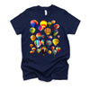 Colorful Cute Hot Air Balloon Ride Vacation Flying Balloons T-Shirt