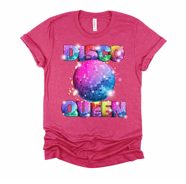 Disco Queen 70s Themed Dancing Seventies Ball Costume T-Shirt