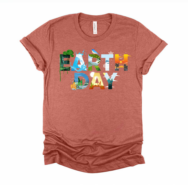 Earth Day Environmental Protection Save Tree & Animals T-Shirt