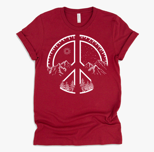 Peace Sign Four Seasons T-Shirt