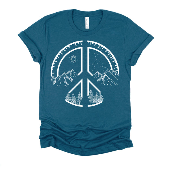 Peace Sign Four Seasons T-Shirt