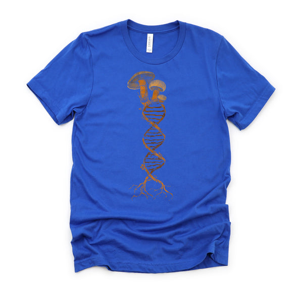 Mushroom Cottagecore DNA Mycology Shroom Hunter Foraging Shirt