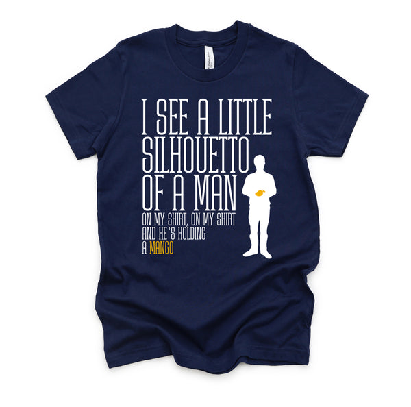 Misheard Song Lyrics Shirt / Funny Bohemian Rhapsody Tshirt / I See a Little Silhouetto of a Man Tee / Gift For Queen Music Lover / Unisex