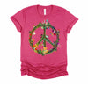 Magic Mushrooms Peace Sign Psychedelic Retro Shrooms Gift Shirt