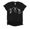 Skateboarding Skeletons Skater Halloween Shirt