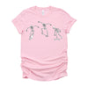 Skateboarding Skeletons Skater Halloween Shirt