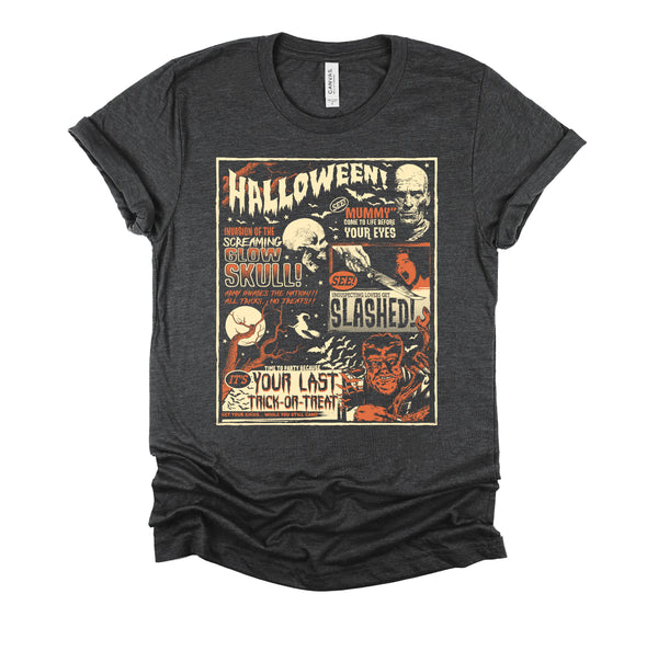 Vintage Horrorfest Movie Poster Terror Halloween Shirt