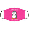 Cute Penguin Face Mask Adult & Kids Mask Love PenguinsFace Masks Anti Microbial Ultra BreathableAnimal Print Face Cover