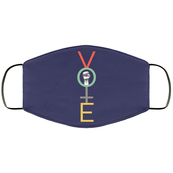 Vote Face Mask Womens Gender Equality Voting SuffrageFace Masks Anti Microbial Ultra Breathable