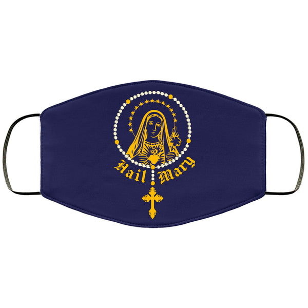 Virgin Mary Face Mask Adult & Kids Mask Rosary Bible Verse Scripture Religious Catholic Face Masks Anti Microbial Ultra Breathable