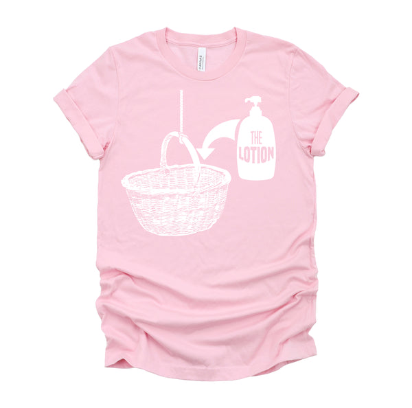 Put the Lotion in the Basket Creepy Halloween Torture T-Shirt