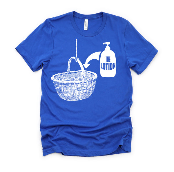 Put the Lotion in the Basket Creepy Halloween Torture T-Shirt