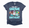 Did You Gnome It's My Birthday Gnomies Party Gnome Lover T-Shirt