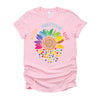 Autism Awareness Accept Understand Love ASD Rainbow Flower T-Shirt