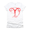 Red Aries Zodiac Sign Birthday Stars March April Horoscope T-Shirt