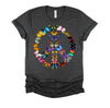 Peace Sign Butterflies 60's Retro Design World 70s Hippie T-Shirt