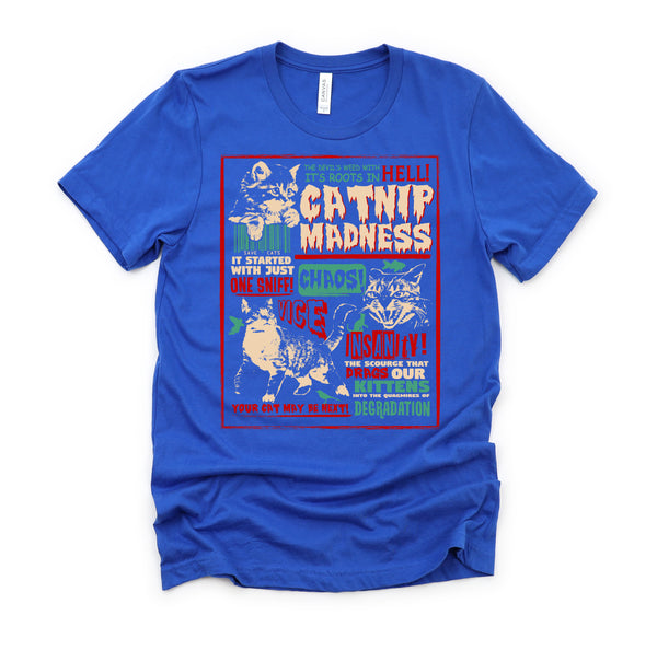 Catnip Madness Cat Lover T-Shirt