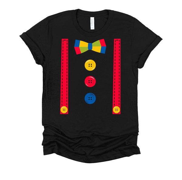 Clown Circus Carnival Costume Birthday Theme Kids Party T-Shirt