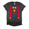 Clown Circus Carnival Costume Birthday Theme Kids Party T-Shirt