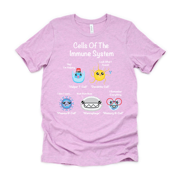 Immune System Cells Biology Gifts Science Humor Immunologist T-Shirt