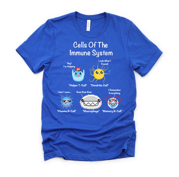 Immune System Cells Biology Gifts Science Humor Immunologist T-Shirt