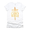 I've Read the Final Chapter God Wins Christian Faith Cross T-Shirt