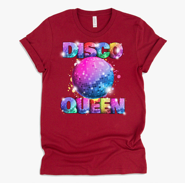 Disco Queen 70s Themed Dancing Seventies Ball Costume T-Shirt