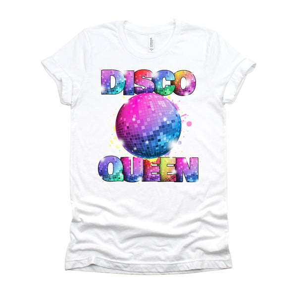 Disco Queen 70s Themed Dancing Seventies Ball Costume T-Shirt