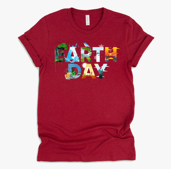 Earth Day Environmental Protection Save Tree & Animals T-Shirt