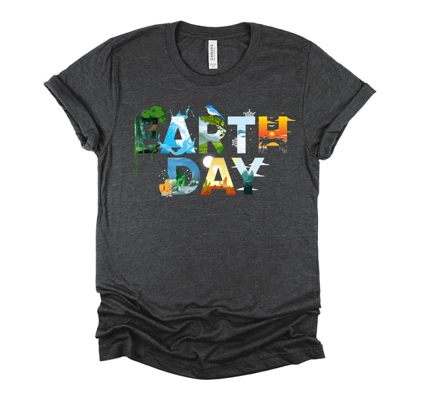 Earth Day Environmental Protection Save Tree & Animals T-Shirt