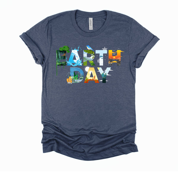 Earth Day Environmental Protection Save Tree & Animals T-Shirt