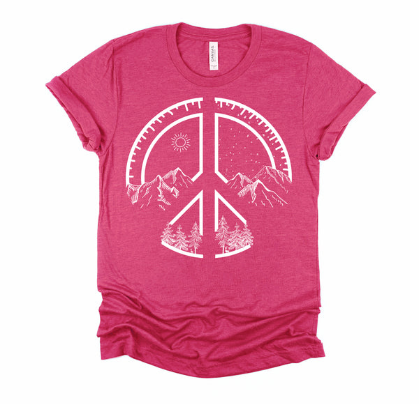 Peace Sign Four Seasons T-Shirt