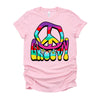 Groovy Hippie 60s 70s Peace Sign Symbol 1970s Flower Power T-Shirt
