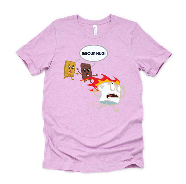 Group Hug Smores Funny Camping Shirt