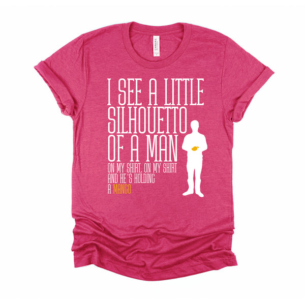 Misheard Song Lyrics Shirt / Funny Bohemian Rhapsody Tshirt / I See a Little Silhouetto of a Man Tee / Gift For Queen Music Lover / Unisex