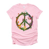 Magic Mushrooms Peace Sign Psychedelic Retro Shrooms Gift Shirt