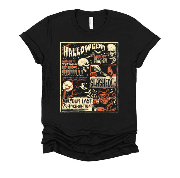 Vintage Horrorfest Movie Poster Terror Halloween Shirt
